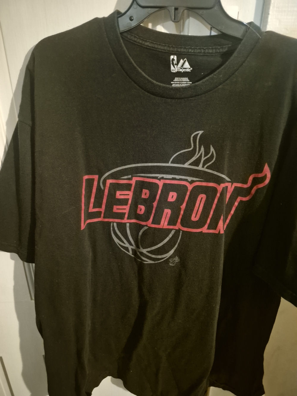 Majestic LeBron Black Graphic Tee